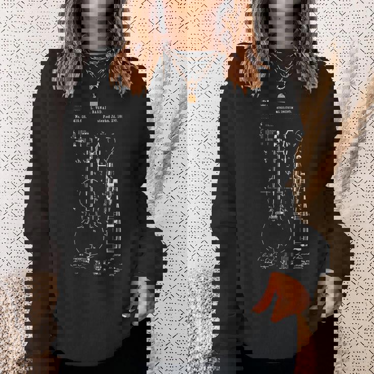 ヴィンテージ チェロパテント レトロ チェロ奏者 チェロチェリスト スウェットシャツ 彼女への贈り物