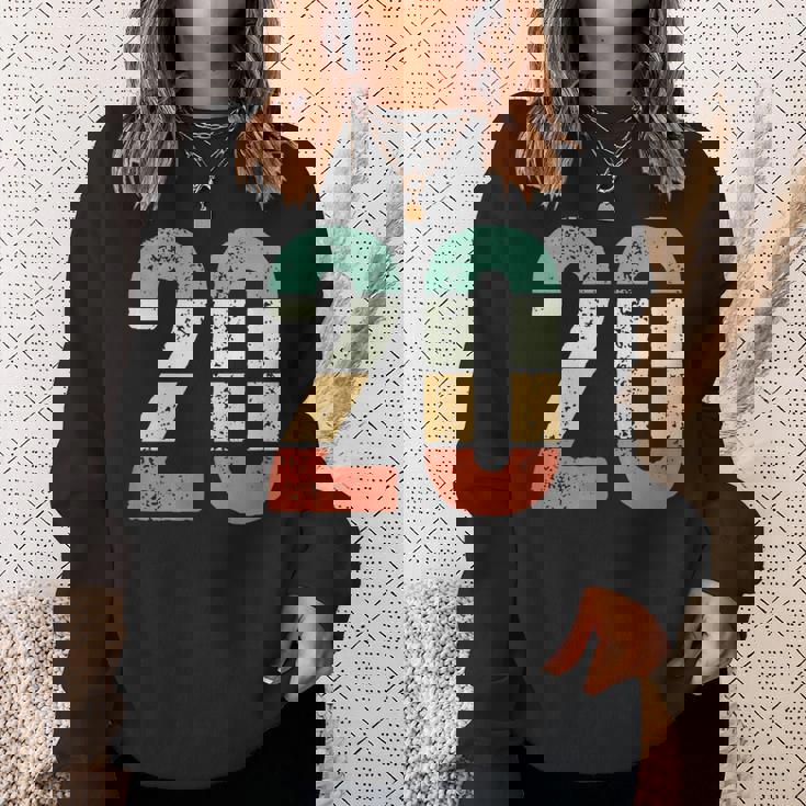 ヴィンテージナンバー20 永遠の20周年記念 スウェットシャツ 彼女への贈り物