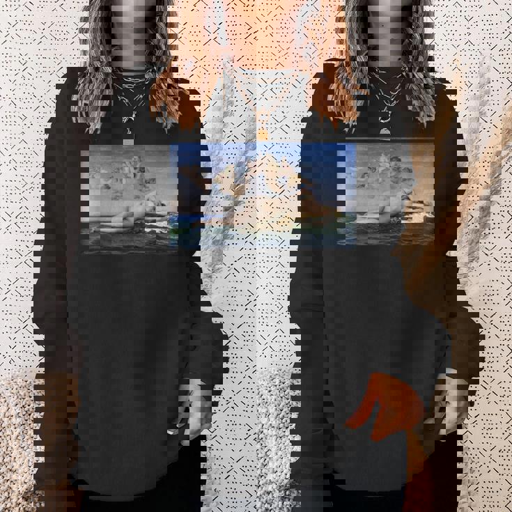 ヴィーナスの誕生アレクサンドルカバネルキリスト教の宗教画 スウェットシャツ 彼女への贈り物