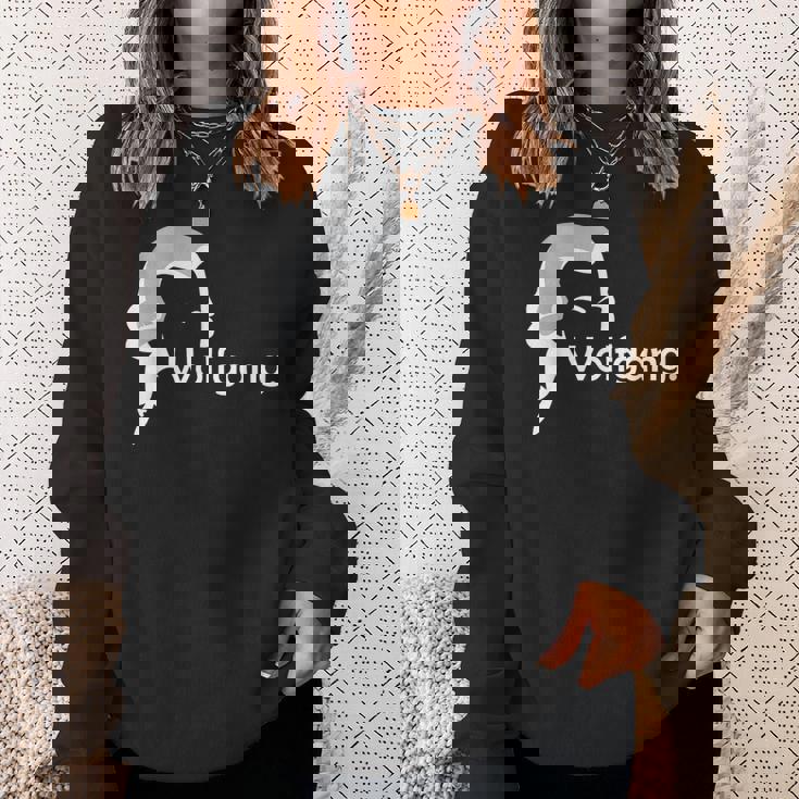 ヴォルフガング・モーツァルト クラシック音楽作曲家 教師 学生 スウェットシャツ 彼女への贈り物