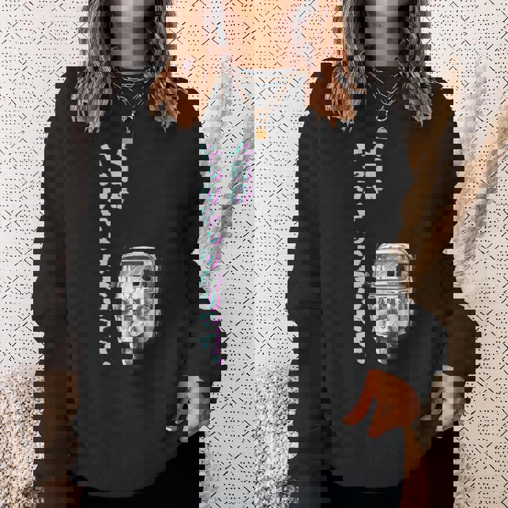 上司がトゥクトゥク乗りです ユーモアデザイン スウェットシャツ 彼女への贈り物