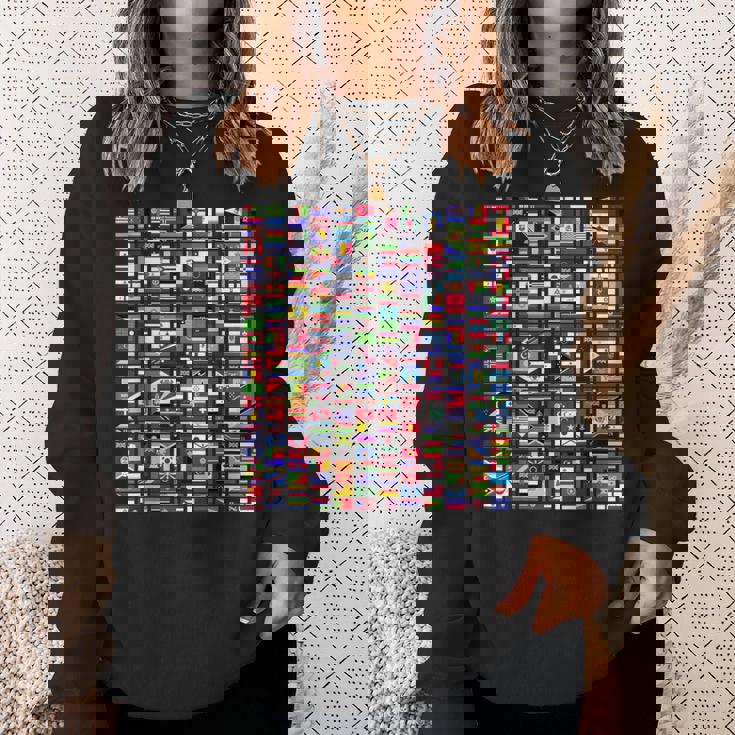 世界の国旗国際287 スウェットシャツ 彼女への贈り物