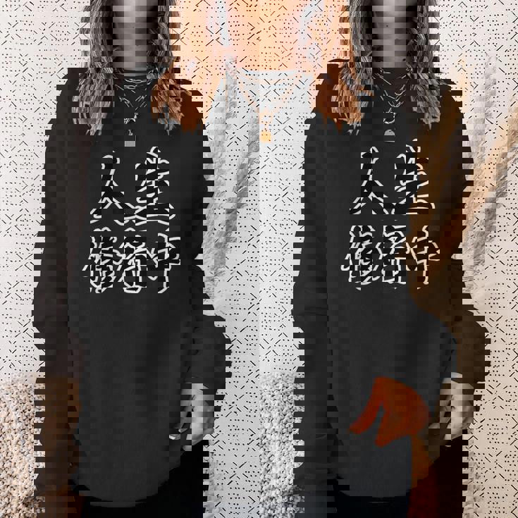 人生修行中【座右の銘】名言 毛筆 漢字文字 面白い 主義主張 メッセージ デザイン スウェットシャツ 彼女への贈り物