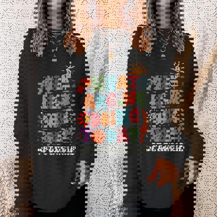 今日何をしているのか Pe先生 体育 スウェットシャツ 彼女への贈り物