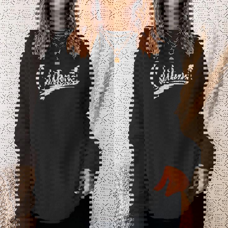 体操トレーニング 趣味としてのフィットネス スウェットシャツ 彼女への贈り物