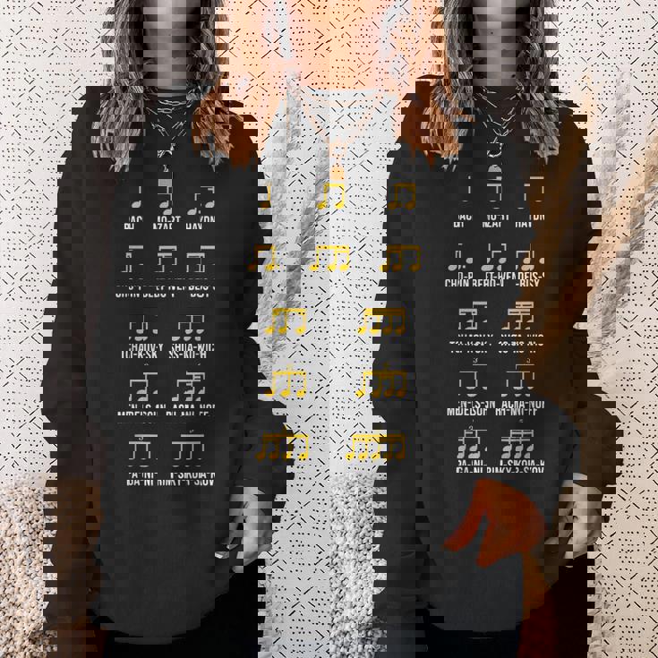 作曲家リズム音楽 バッハ・モーツァルト ベートーヴェン・ショパン スウェットシャツ 彼女への贈り物