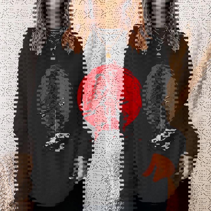 侍 戦国武将 武士道 サムライ 東京 ジャパン カタナ スウェットシャツ 彼女への贈り物