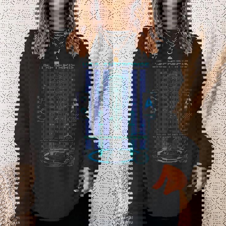 公式スタートレック UsSエンタープライズ スウェットシャツ 彼女への贈り物