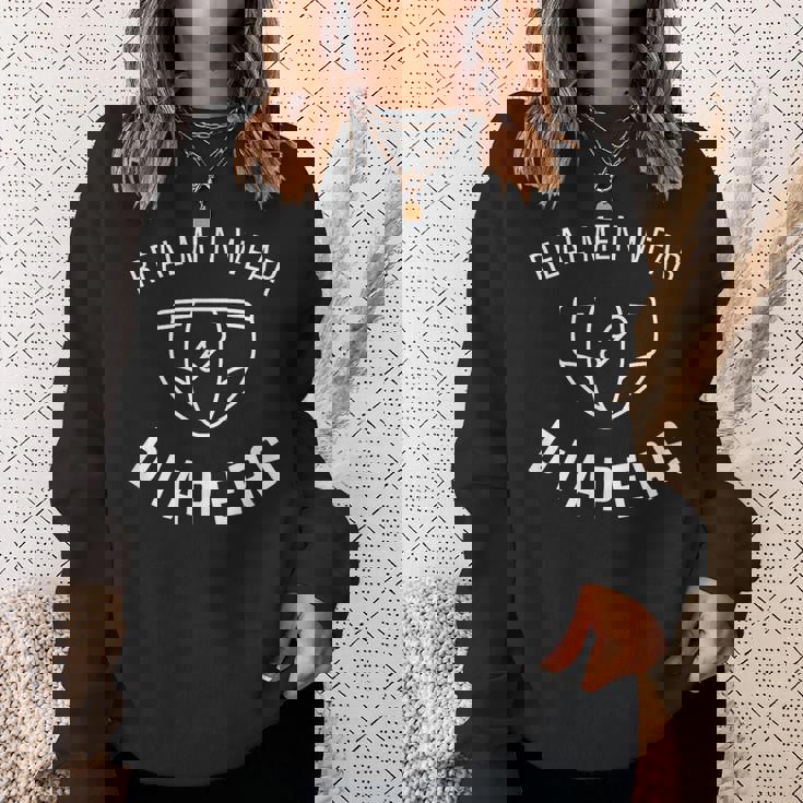 共和党のドナルド・トランプ 本物の男性がおむつを着用 スウェットシャツ 彼女への贈り物