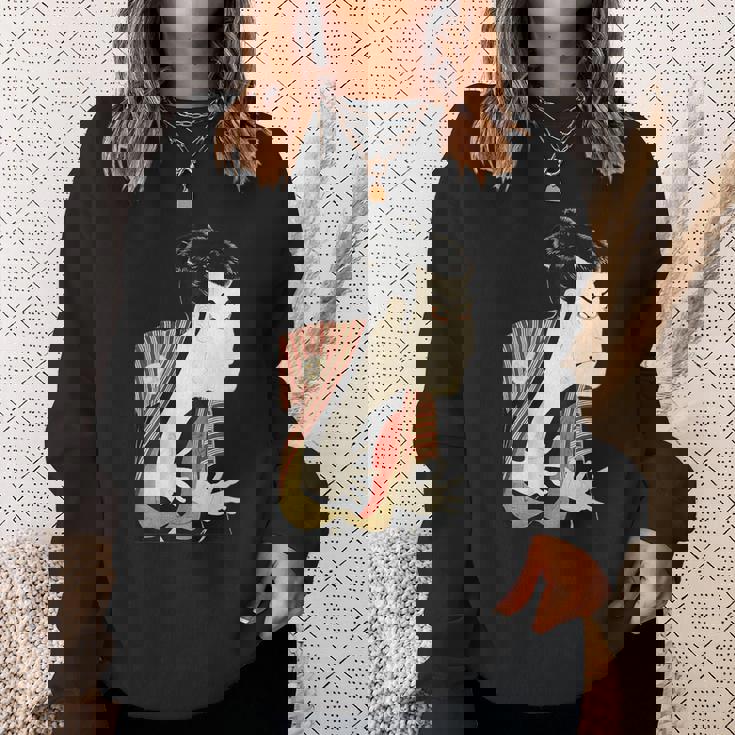 写楽（切り抜き）《浮世絵》歌舞伎【日本・世界の名画】日本画 和柄 美術館アート スウェットシャツ 彼女への贈り物