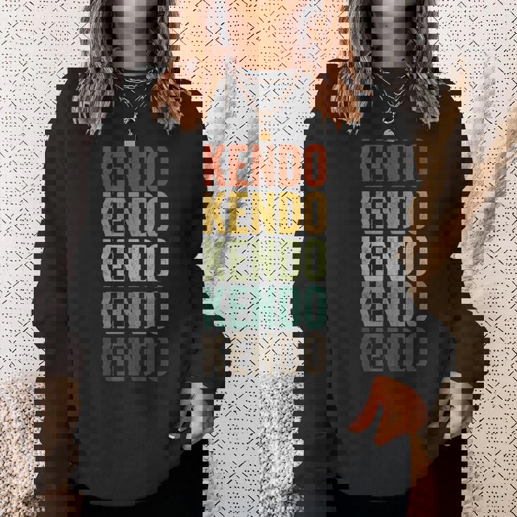 剣道スポーツレトロ スウェットシャツ 彼女への贈り物