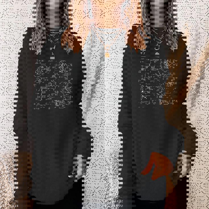 化学元素の周期表 科学式 スウェットシャツ 彼女への贈り物