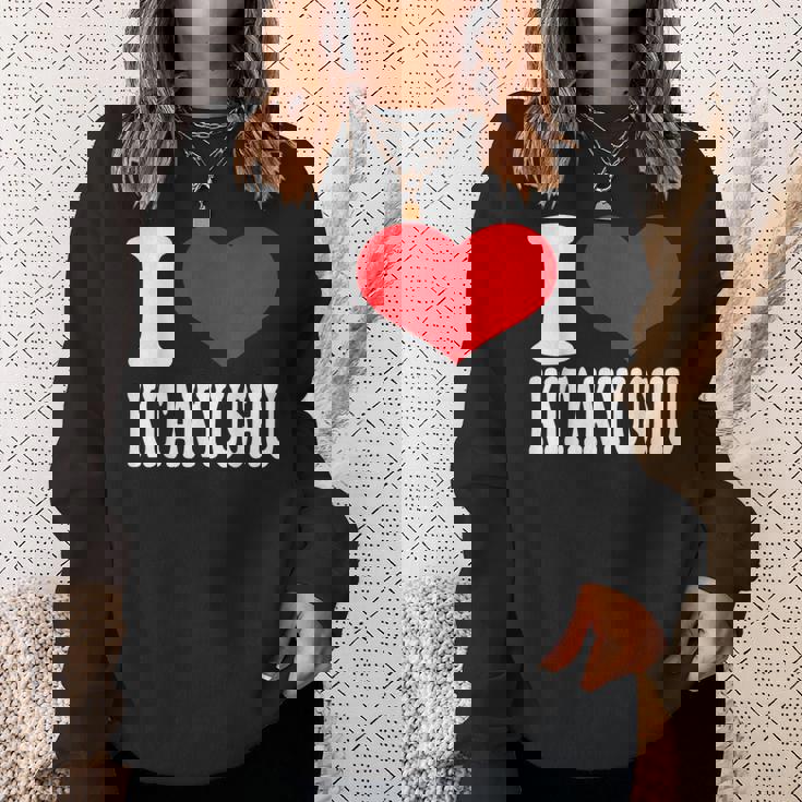 北九州が大好き スウェットシャツ 彼女への贈り物