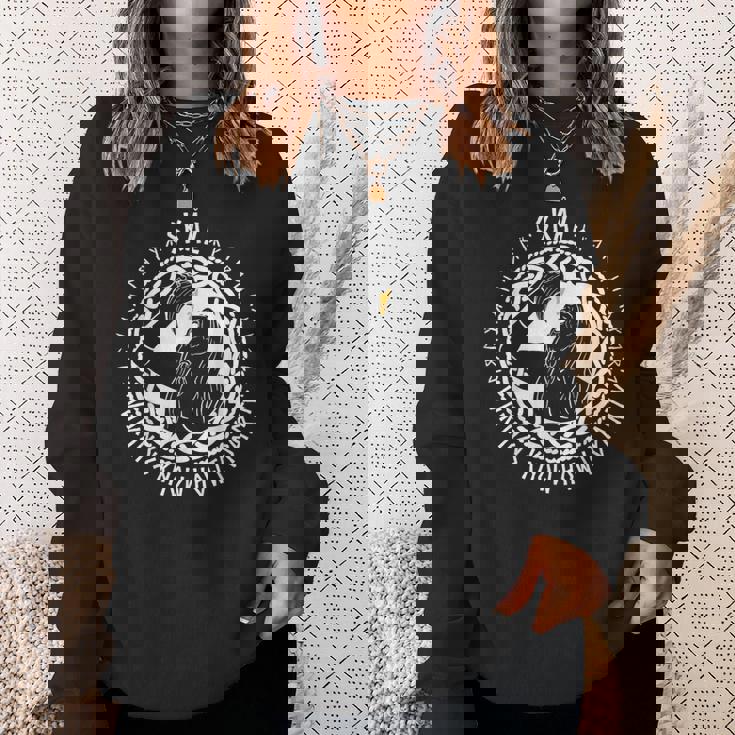 北欧神話 ヴァルハラ オーディン スコール ヴァイキング スウェットシャツ 彼女への贈り物