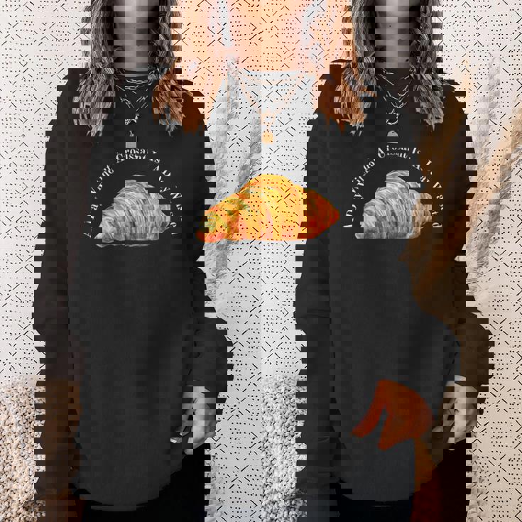 国立クロワッサンの日 スウェットシャツ 彼女への贈り物