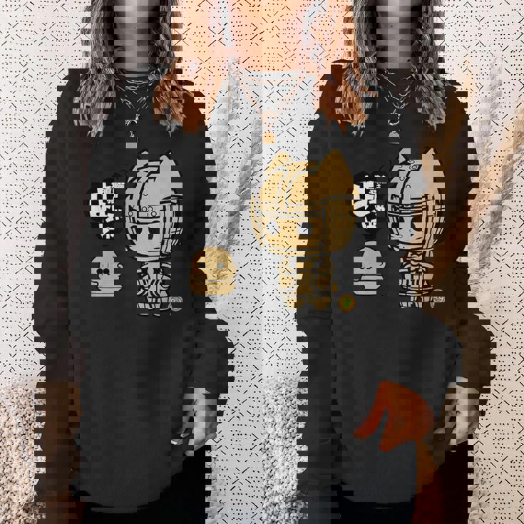 埴輪猫はにゃにゃ_003 スウェットシャツ 彼女への贈り物