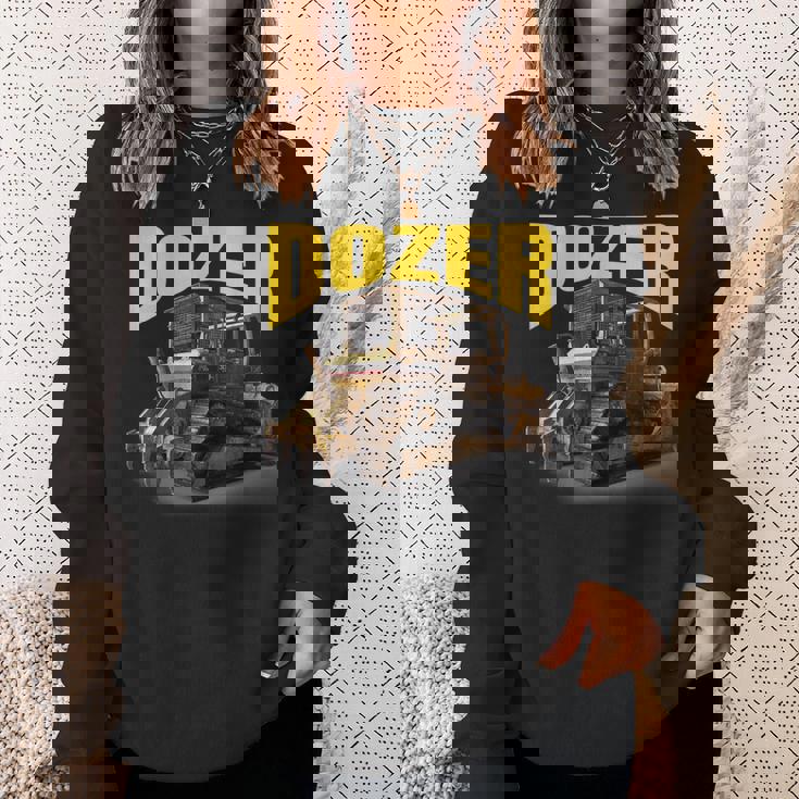 完璧な重機ブルドーザーtシャツ スウェットシャツ 彼女への贈り物