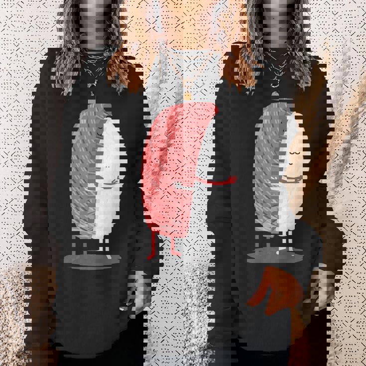 寿司 ハグ 甘い 和食 まぐろ にぎり スウェットシャツ 彼女への贈り物