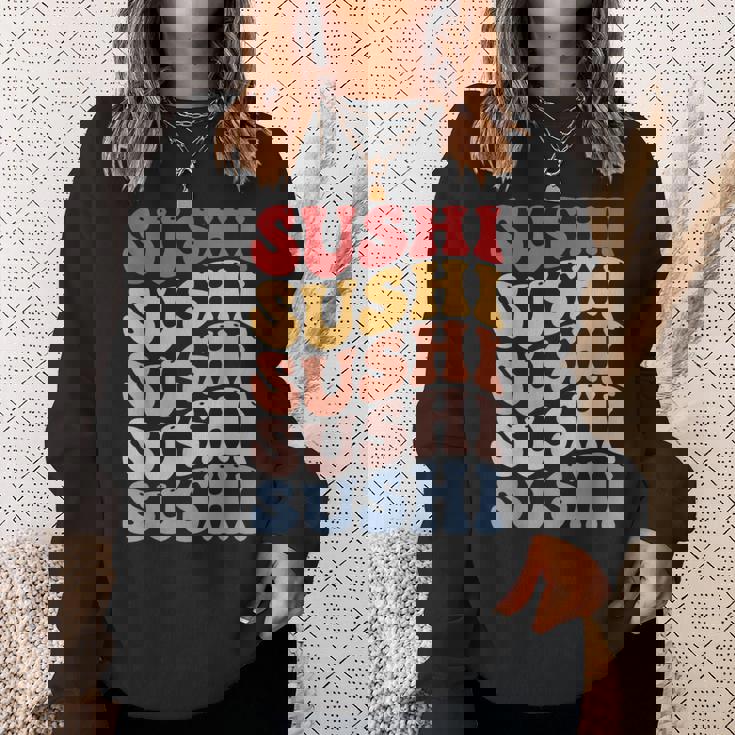 寿司 和食 グルービー スウェットシャツ 彼女への贈り物