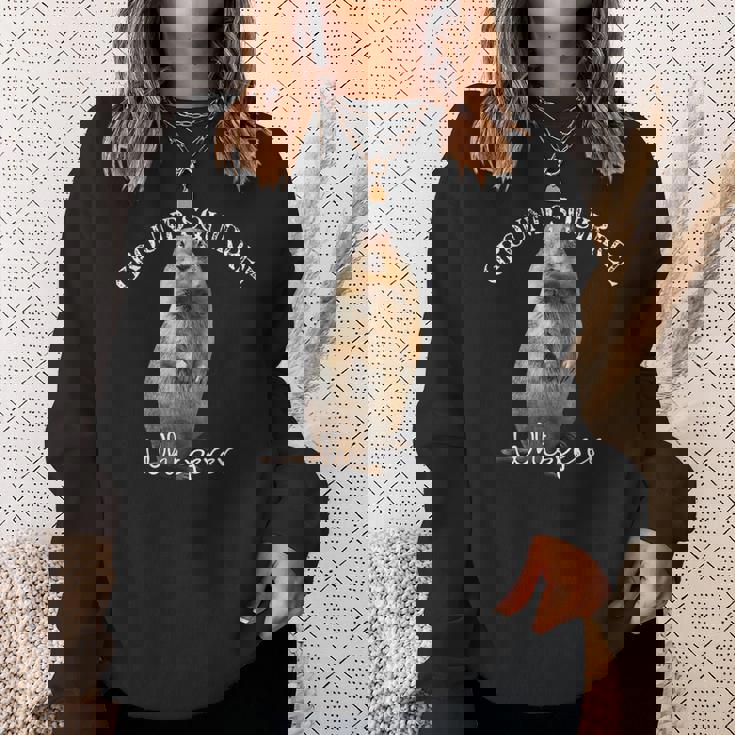 愉快なグラウンドリスウィスパーラー ギフト プレーリー ドッグ リス スウェットシャツ 彼女への贈り物