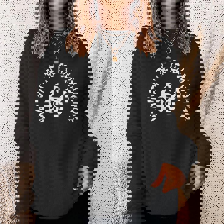 指揮者を見る 長袖tシャツ スウェットシャツ 彼女への贈り物