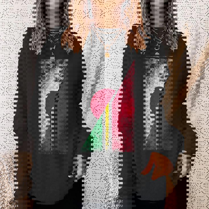 日本バヌアツ国旗 日本のバヌアツ。 スウェットシャツ 彼女への贈り物