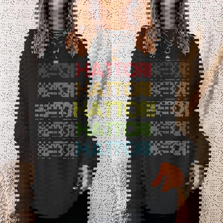 服部名前 スウェットシャツ 彼女への贈り物