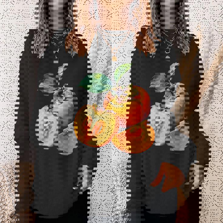 柿 スウェットシャツ 彼女への贈り物