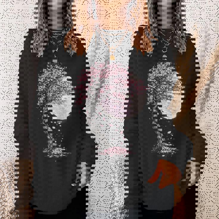 桜 Cherry Blossomsakura 長袖tシャツ スウェットシャツ 彼女への贈り物