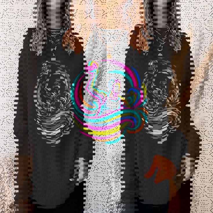 水球選手 スチームウェーブ スウェットシャツ 彼女への贈り物