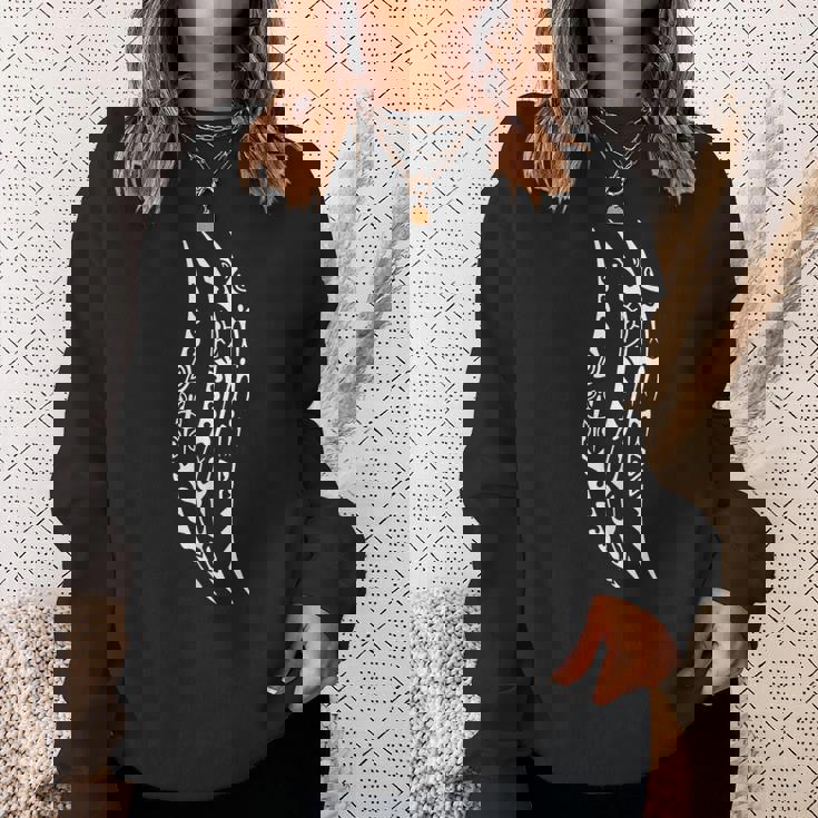 波模様 シンボル ハカ 文化 マオリ族 ニュージーランド スウェットシャツ 彼女への贈り物