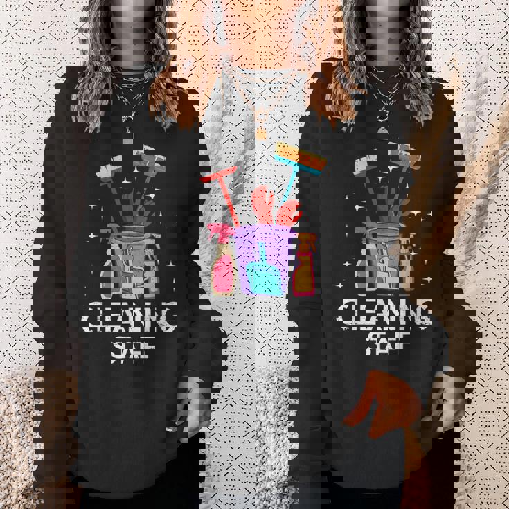 清掃スタッフ ハウスキーパー クリーナー ハウスキーピングスタッフ スウェットシャツ 彼女への贈り物