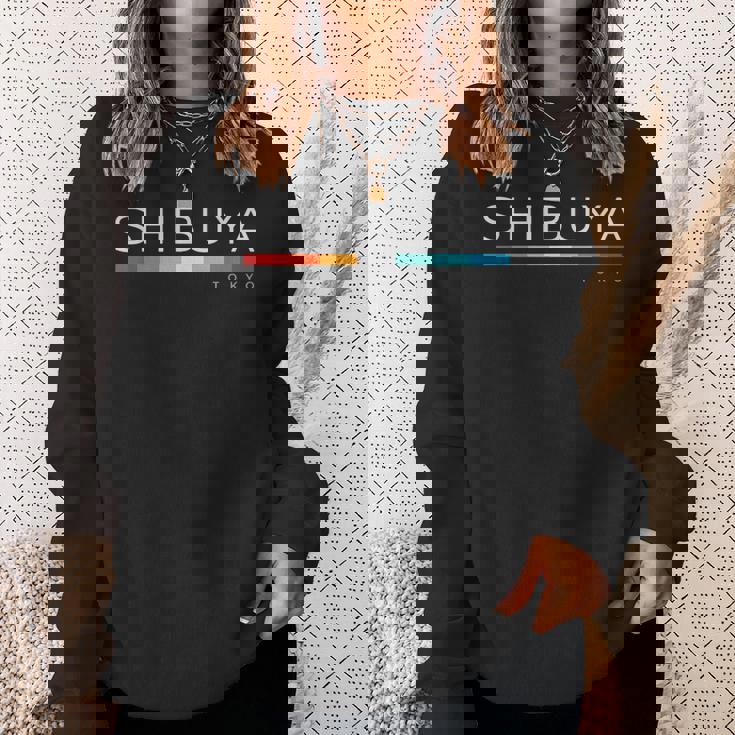 渋谷東京ジャパン レトロデザイン スウェットシャツ 彼女への贈り物