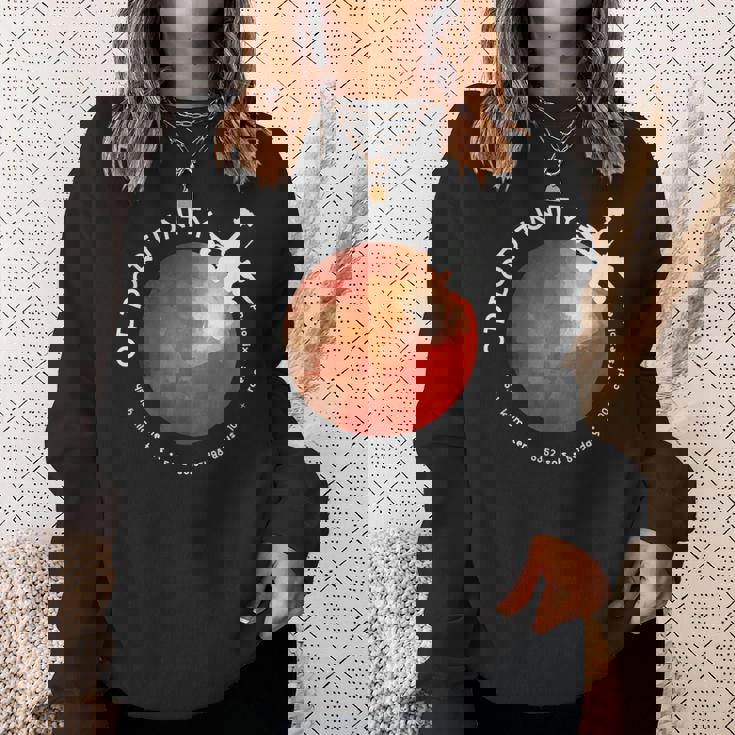 火星のオポチュニティ・ローバー オピー 宇宙探検 スウェットシャツ 彼女への贈り物