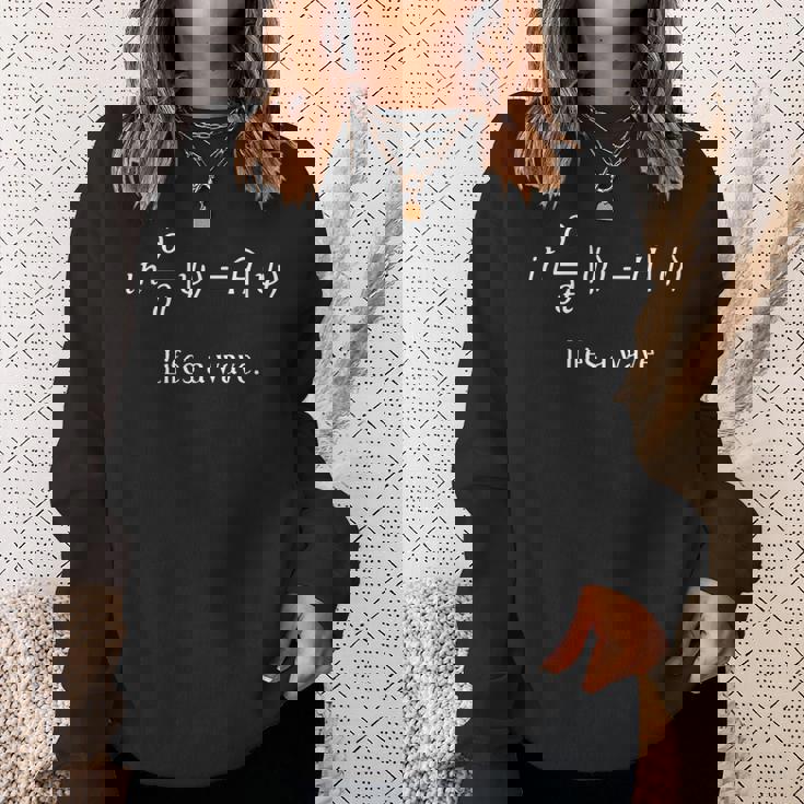 物理学者数学者のためのシュレディンガー方程式ティー スウェットシャツ 彼女への贈り物