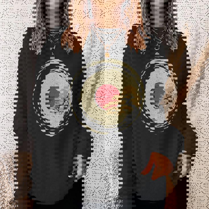 盆栽日本禅tシャツ 長袖tシャツ スウェットシャツ 彼女への贈り物