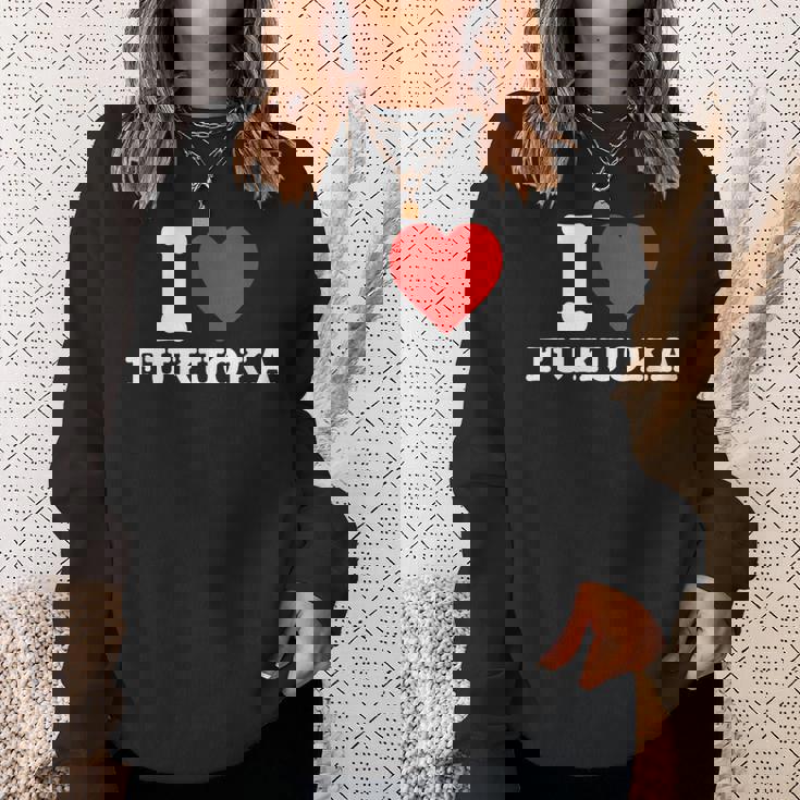 福岡大好き スウェットシャツ 彼女への贈り物