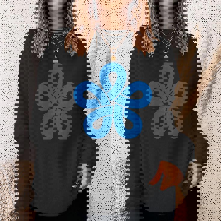 福岡県特殊旗 シンボル 日本 九州 スウェットシャツ 彼女への贈り物