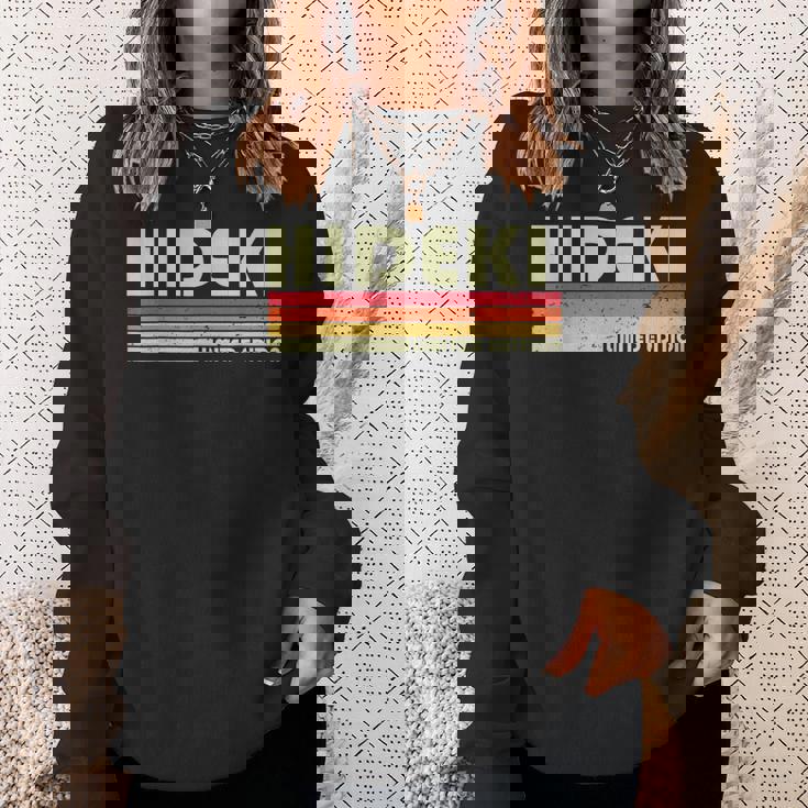 秀樹 レトロ ヴィンテージ 和名 スウェットシャツ 彼女への贈り物