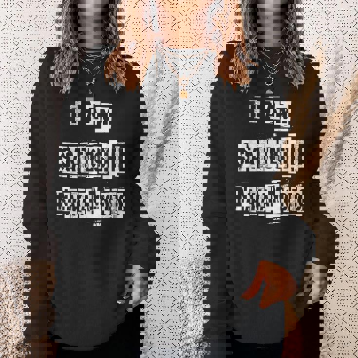 私はビットコインミームシャツの作成者サトシ・ナカモトです スウェットシャツ 彼女への贈り物