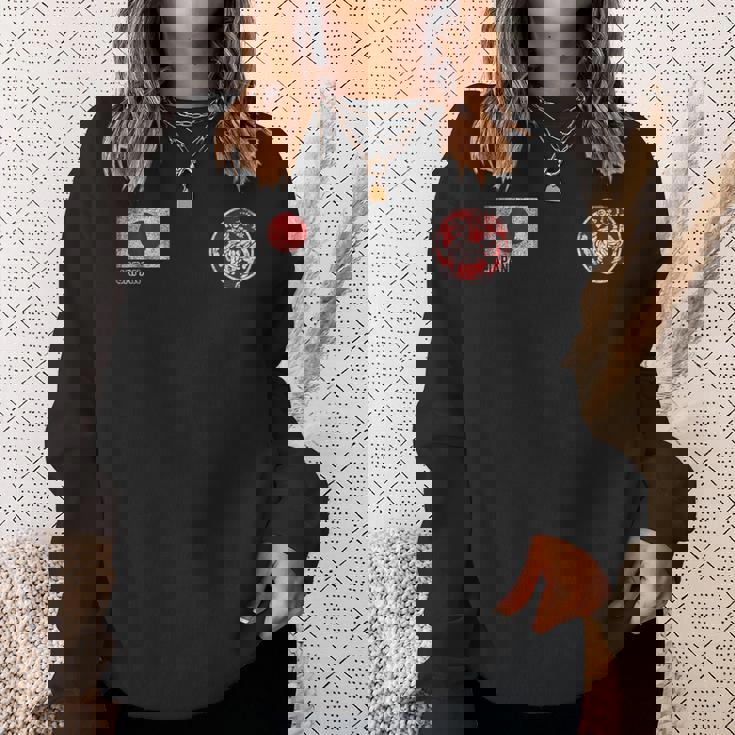 空手日本代表スポーツフル格闘技コンタクト スウェットシャツ 彼女への贈り物