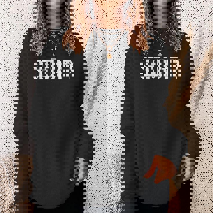 簡単なハロウィーンコスチューム 両親の保護 引用 セキュリティ スウェットシャツ 彼女への贈り物