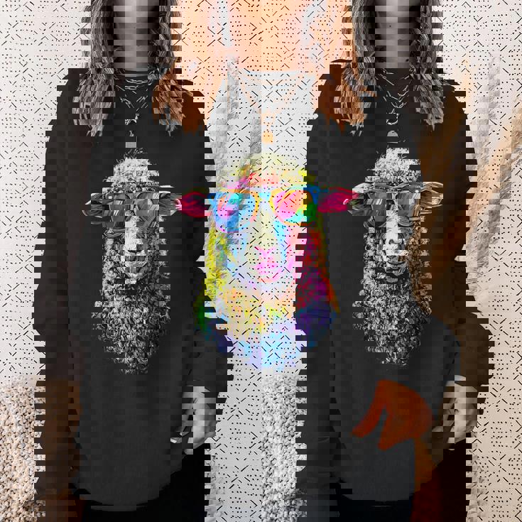 羊 子羊 小型羊 国産羊 羊飼い 甘い羊 スウェットシャツ 彼女への贈り物