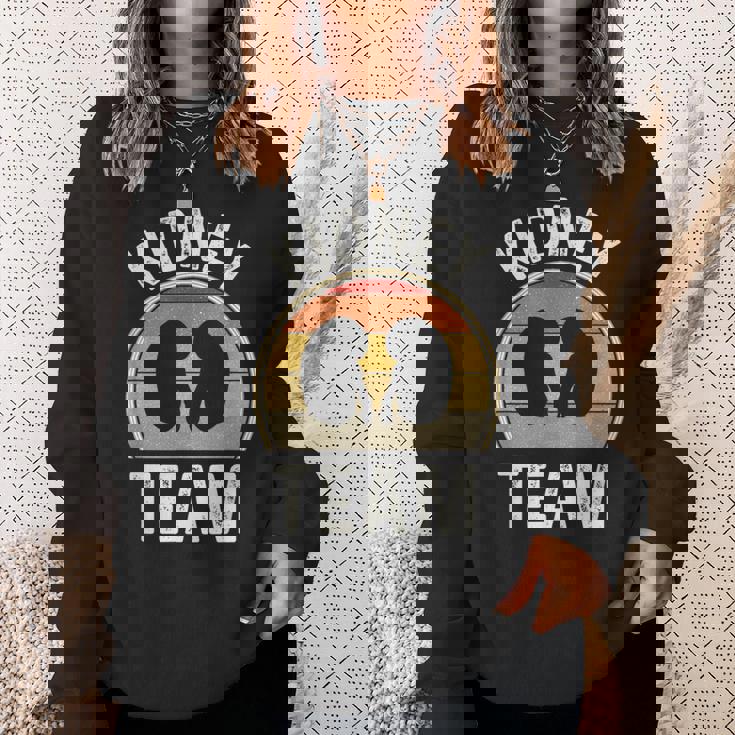 腎臓チーム 透析 テックウィーク 技術者 腎臓 看護師 スウェットシャツ 彼女への贈り物