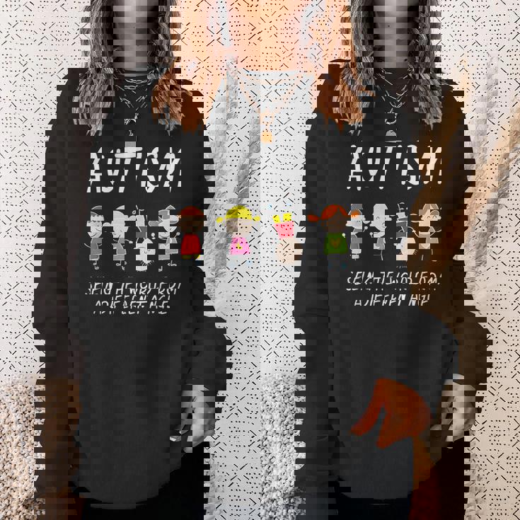 自閉症の認識 自閉症者 ギフト耐性 自閉症 スウェットシャツ 彼女への贈り物