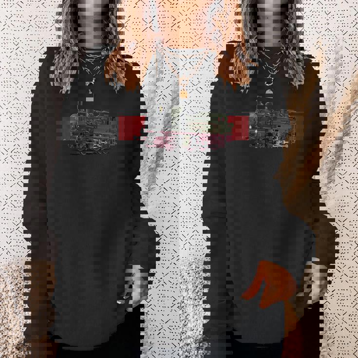 蒸気機関車 鉄道模型 プロイセン T12系 74 スウェットシャツ 彼女への贈り物