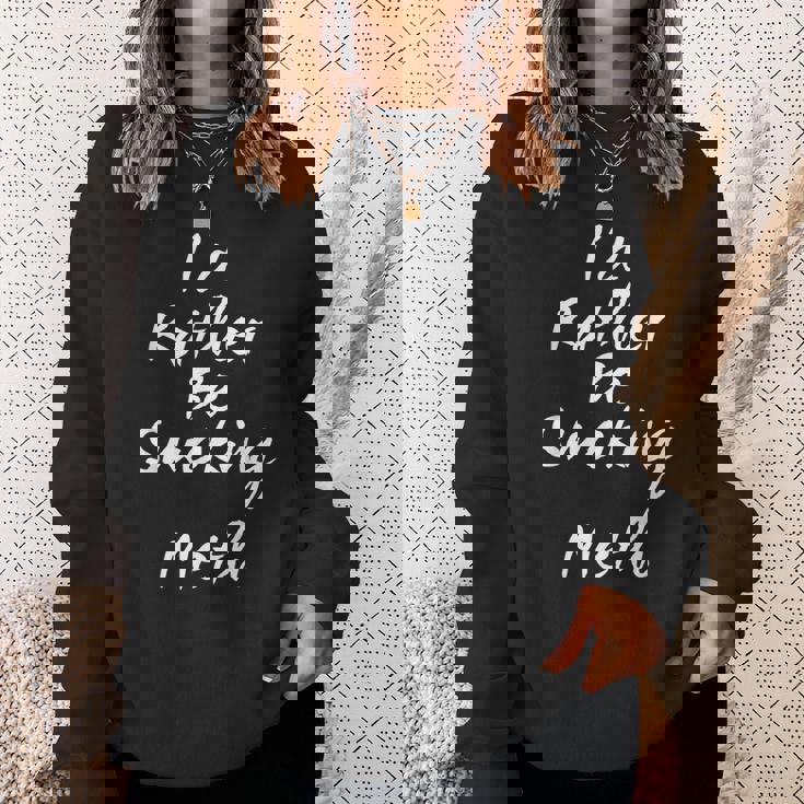 覚醒剤は吸いたい スウェットシャツ 彼女への贈り物