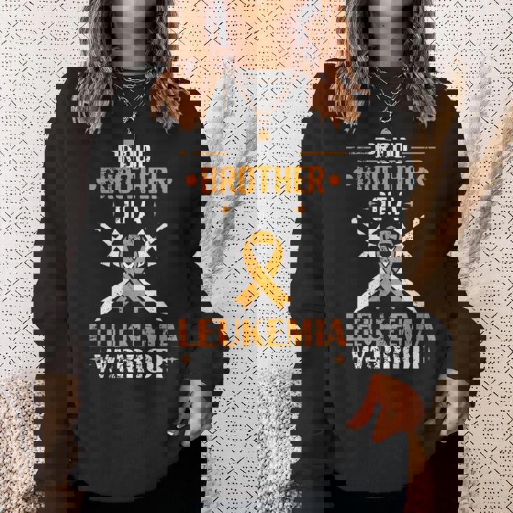 誇り高き兄弟 白血病戦士 スウェットシャツ 彼女への贈り物