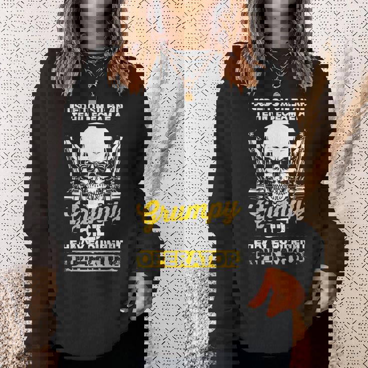 重機オペレーター 重機オペレーター スウェットシャツ 彼女への贈り物