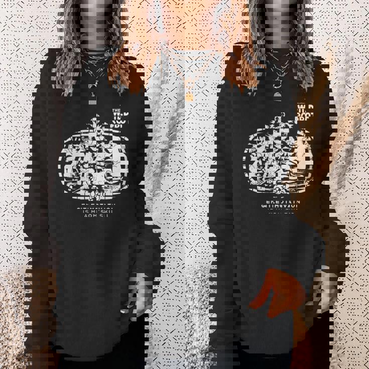 野生の島のロズ Gentle Parenting 長袖tシャツ スウェットシャツ 彼女への贈り物